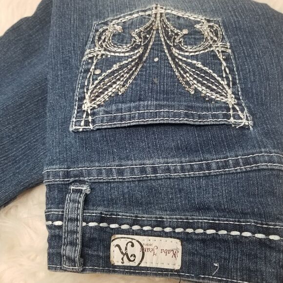 KABA JEANS. 80% COTTON, 12% POLYESTER, 2% SPANDEX. - Picture 13 of 13